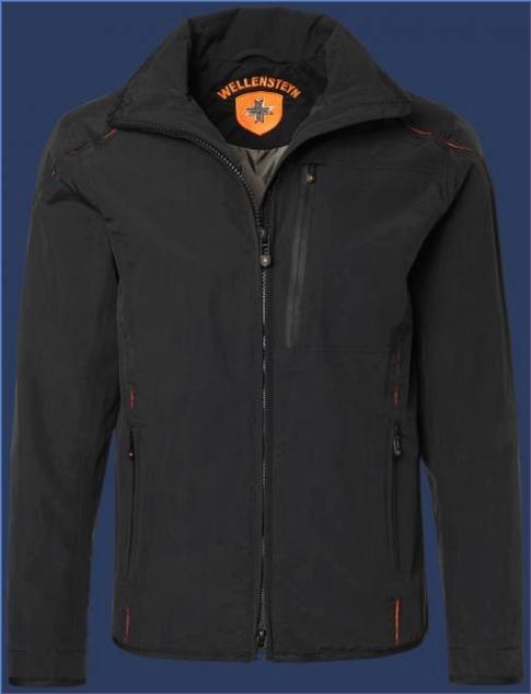 Jacken | Acapulco - TasAirLite Schwarz/Orange - Wellensteyn Herren SMW110.L561733