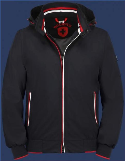 Jacken | College - HiDansAirTec Darknavy/Red - Wellensteyn Herren SMW110.L562811