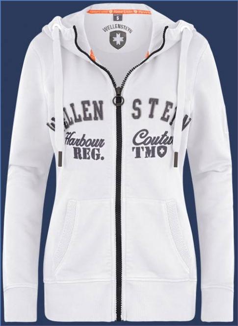 Jacken | Steuerbord Lady - French Terry 400 White - Wellensteyn Damen SMW110.L562450