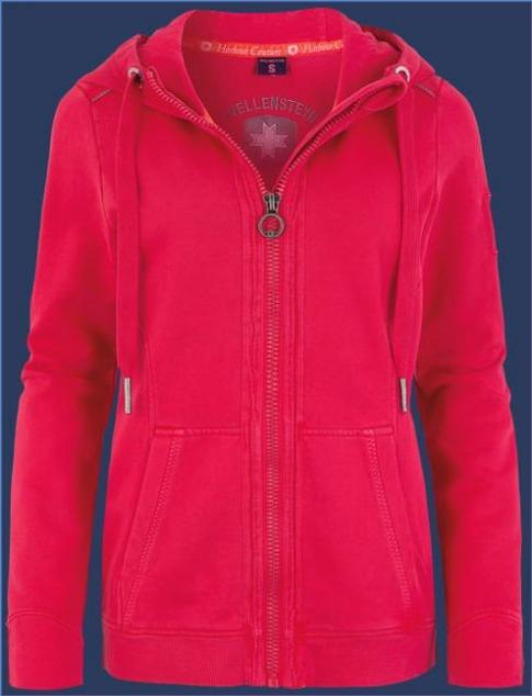 Jacken | Yacht Hoodie Lady - French Terry 400 Berry - Wellensteyn Damen SMW110.L562101