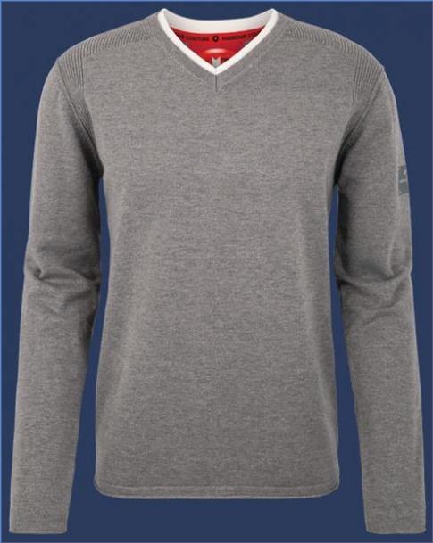 Pullover | Herren Pullover 022 - KoNitJb Anthracite/White - Wellensteyn Herren SMW110.L563368